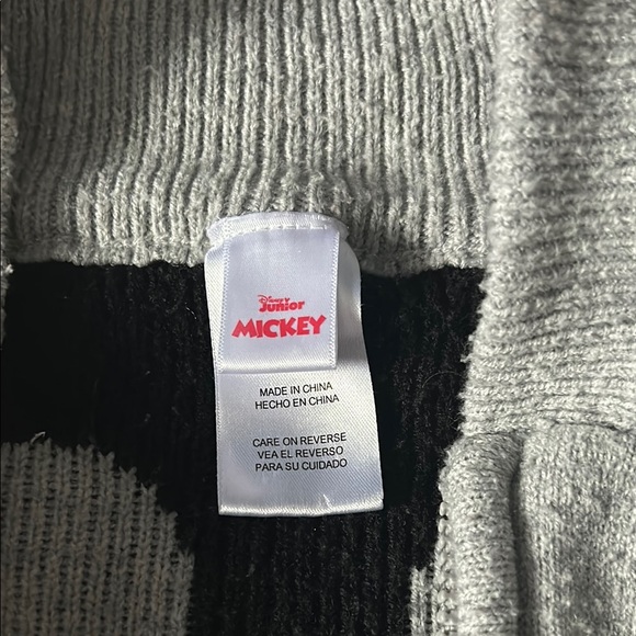 Disney Mickey Mouse Gray Cardigan for Kids - Picture 2 of 4